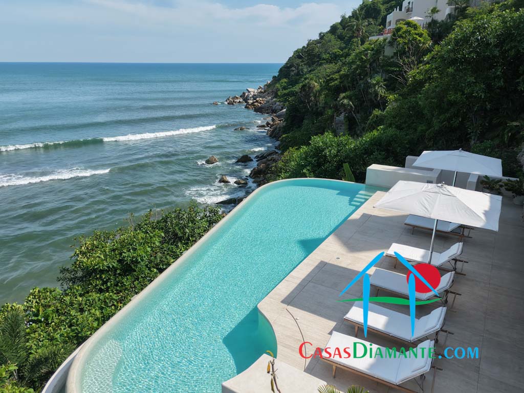 Real Diamante Del Mar Casa Palapas - Terraza en estancia 2